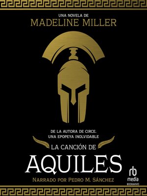 cover image of La canción de Aquiles